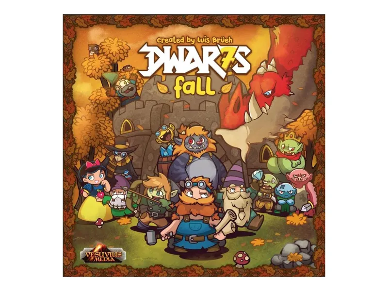 Juego de mesa dwar7s otoño edad recomendada 13 años idioma ingles