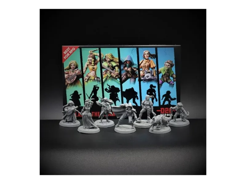 Juego de mesa d20 heroes ballad of the cloak edad recomendada 14 años idioma ingles