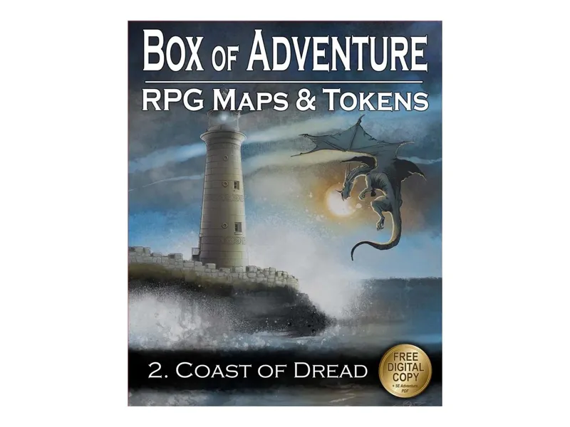 Caja de aventura costa del pavor edad recomendada 14 años idioma ingles