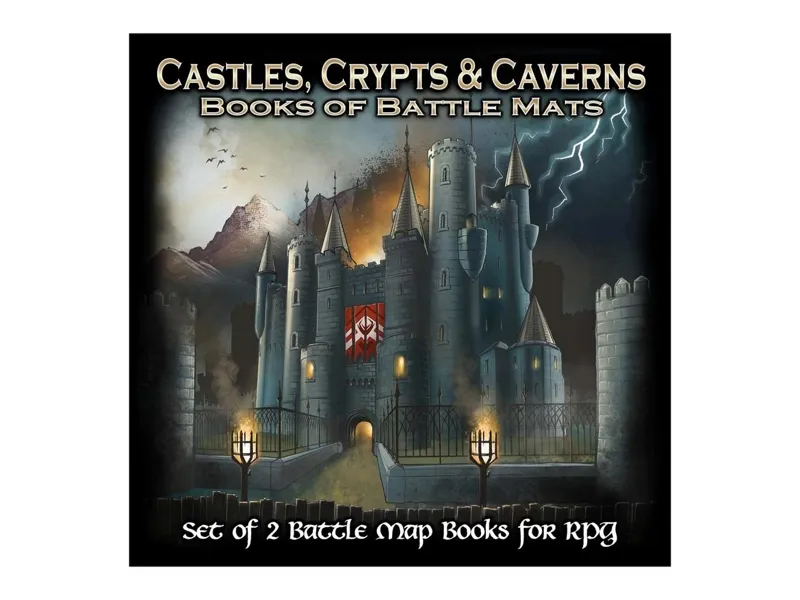 Pack mapas de batalla castillos criptas y cavernas edad recomendada 14 años