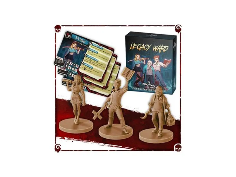 Juego de mesa lobotomy 2 legacy ward edad recomendada 14 años idioma ingles