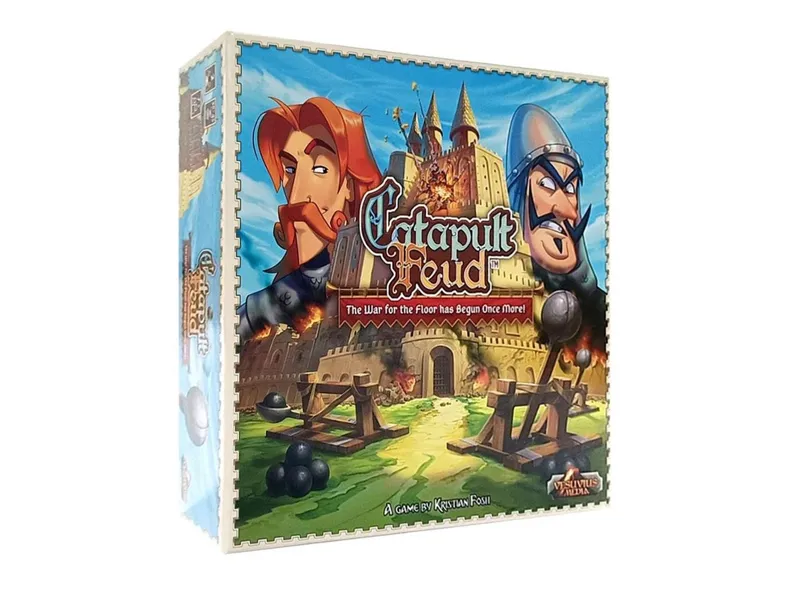 Juego de mesa castillos y catapultas edad recomendada 8 años ingles idioma