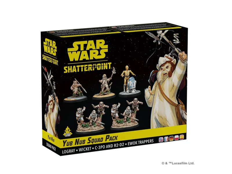 Juego de mesa star wars shatterpoint yub nub squad pack