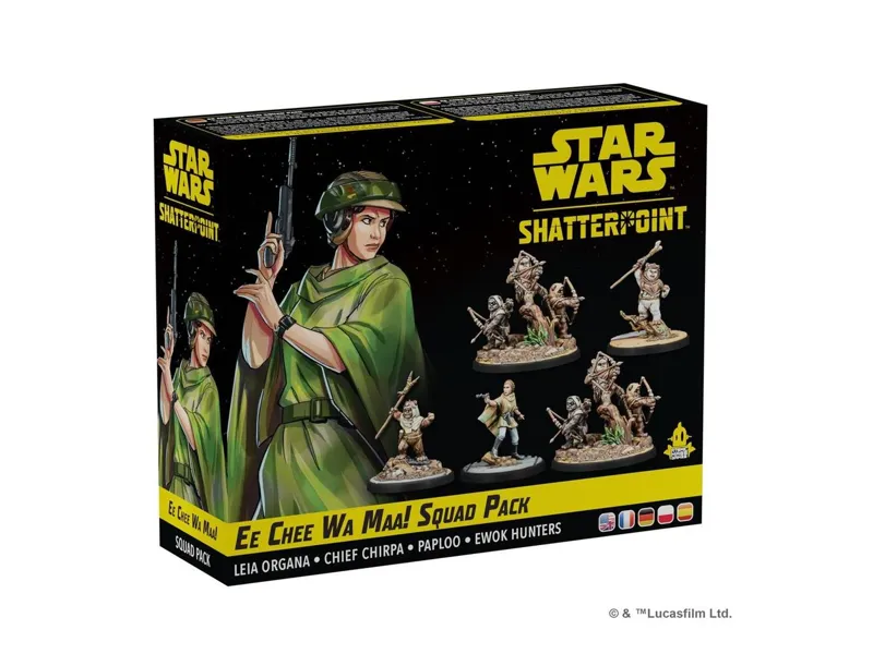 Juego de mesa star wars shatterpoint ee chee wa maa! squad pack
