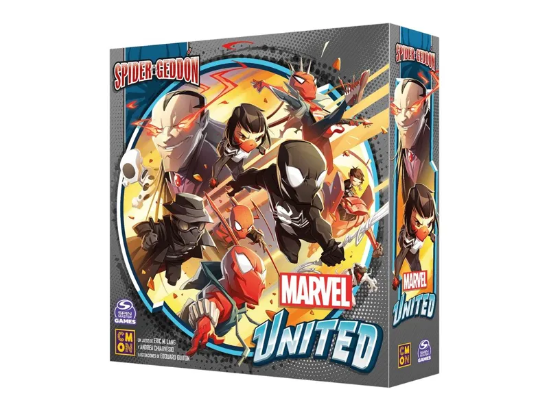 Juego de mesa marvel united spider - geddon