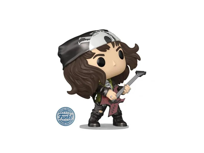 Funko pop series tv stranger things eddie con guitarra efecto metalico exclusivo 1462