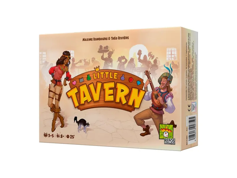 Juego de mesa little tavern edad recomendada 8 años