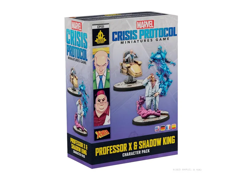 Juego de mesa marvel crisis protocol professor x & shadow king edad recomendada 14 años