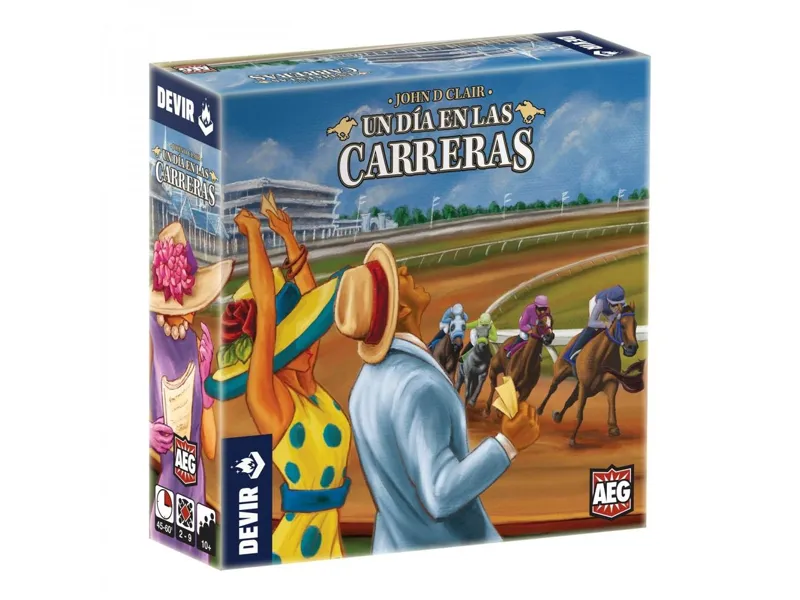 Juego de mesa devir un día en las carreras