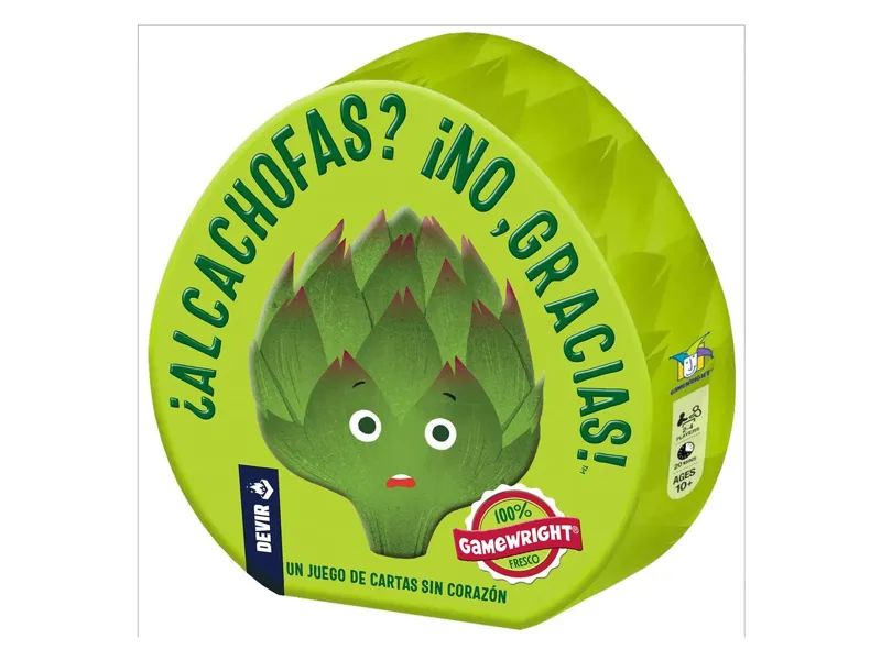 Juego de mesa devir alcachofas ¡no gracias!