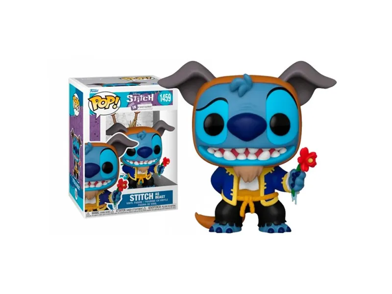 Funko pop disney stitch disfraz la bella y la bestia bestia 75162