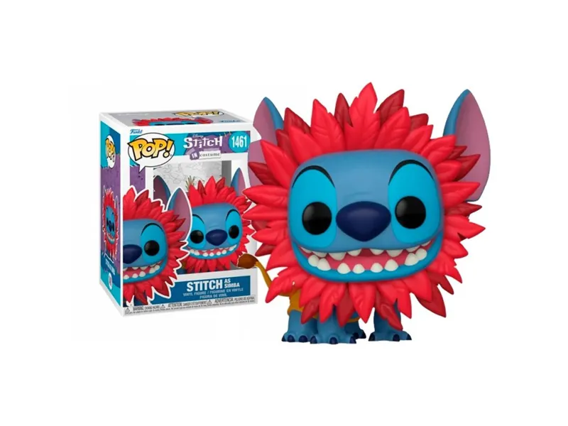 Funko pop disney stitch disfraz el rey leon simba 75164