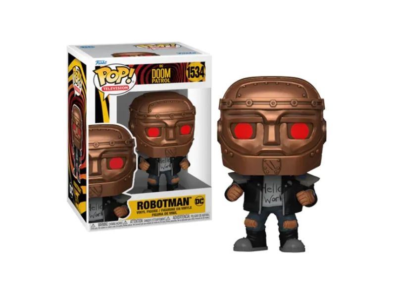 Funko pop dc comics doom patrol robotman 75896