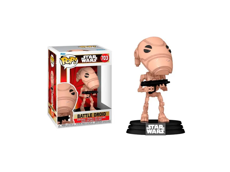 Funko pop star wars the phantom menace androide de batalla 76016