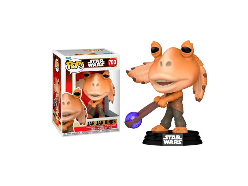 Funko pop star wars the phantom menace jar jar binks con booma balls 76017