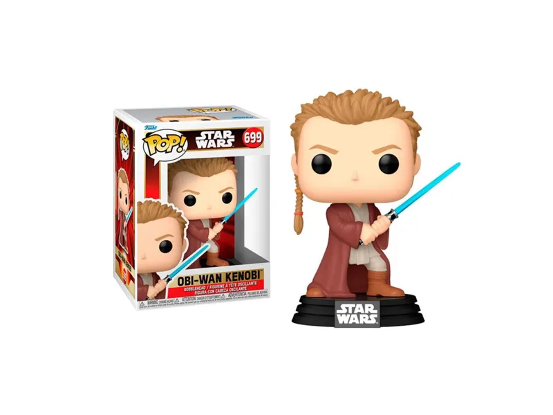 Funko pop star wars the phantom menace obi wan joven 76018