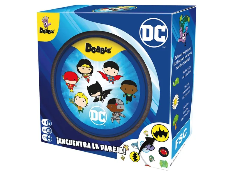 Juego de mesa dobble dc universe