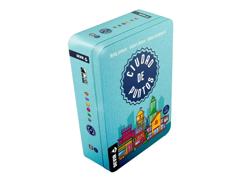 Juego de mesa ciudad de puntos
