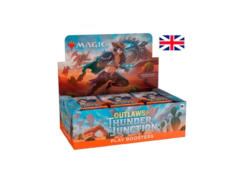 Juego de cartas magic the gathering outlaws of thunder junction play boosters inglés
