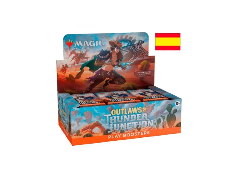 Juego de cartas magic the gathering outlaws of thunder junction play boosters español