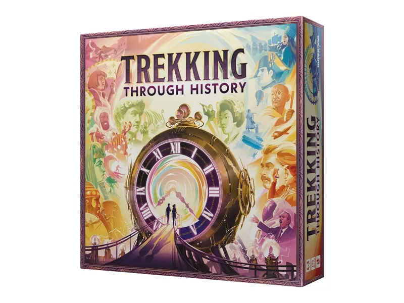 Juego de mesa trekking through history edad recomendada 10 años