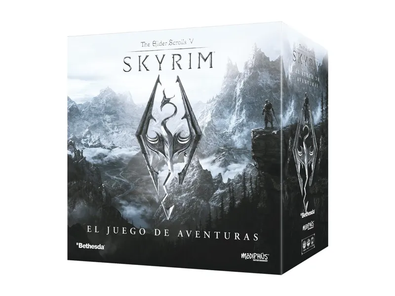 Juego de mesa the elder scrolls v skyrim el juego de aventuras edad recomendada 14 años