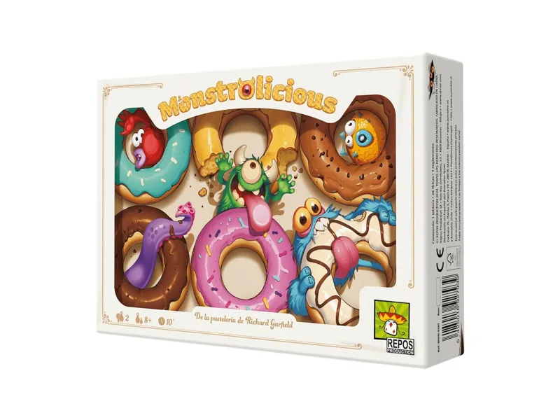 Juego de mesa monstrolicious edad recomendada 8 años