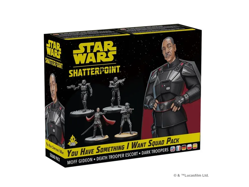 Juego de mesa star wars shatterpoint you have something i want squad pack edad recomendada 14 años