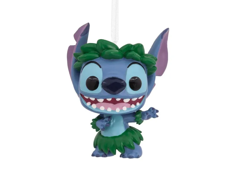 Adorno de navidad funko disney stitch figura de resina