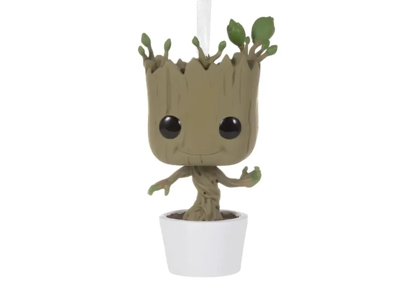 Adorno de navidad funko marvel groot figura de resina