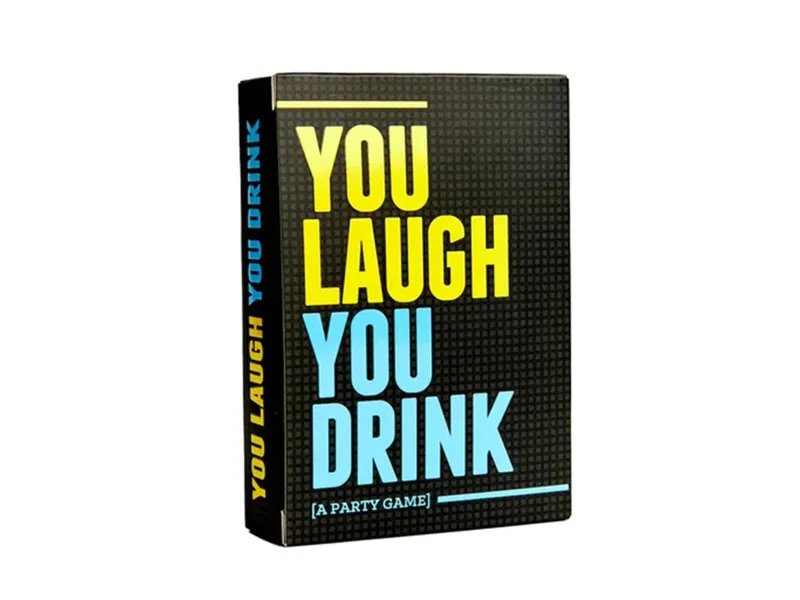 Juego de mesa you laugh you drink ingles