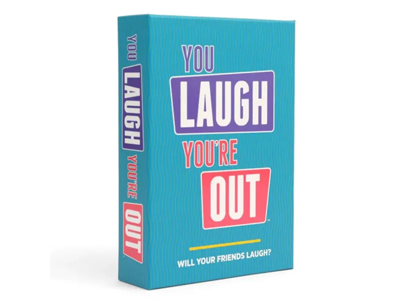 Juego de mesa you laugh you're out ingles