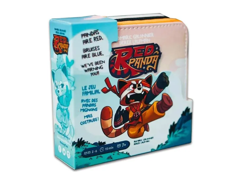 Juego de mesa red panda ingles - frances