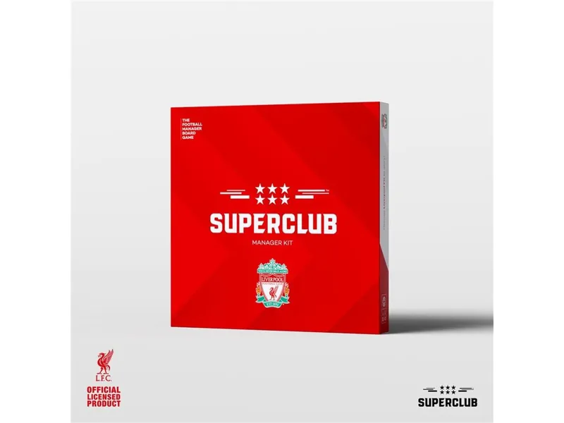 Juego de mesa superclub liverpool manager kit ingles