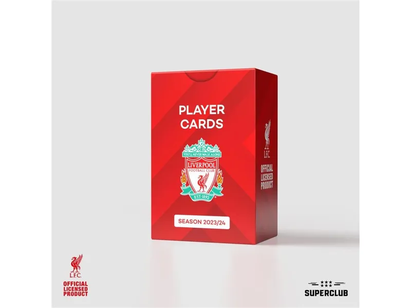 Juego de mesa superclub liverpool player cards 2023 - 24 ingles