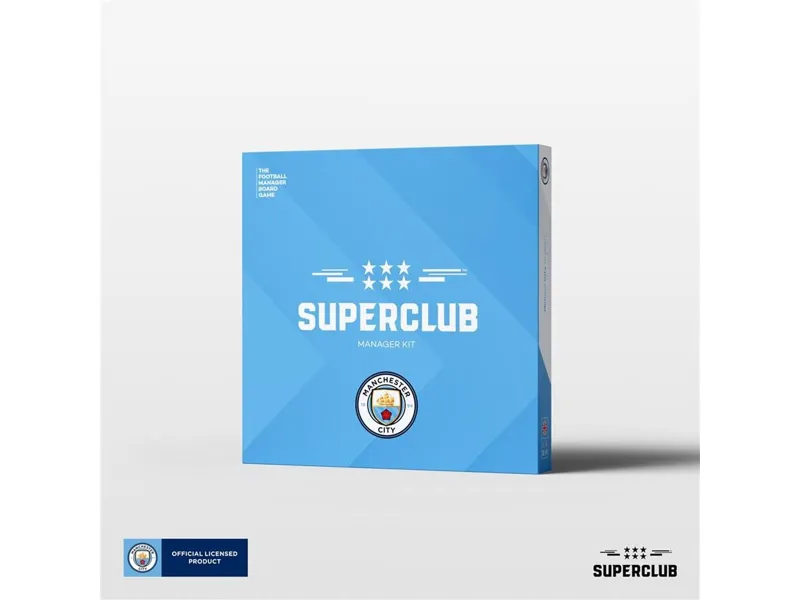 Juego de mesa superclub manchester city manager kit ingles
