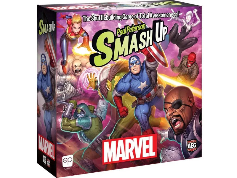 Juego de mesa smash up marvel ingles