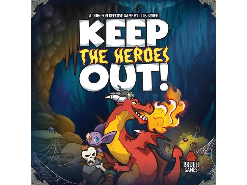 Juego de mesa keep the heroes out ingles