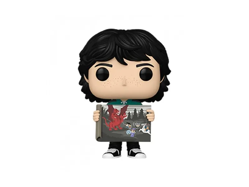 Funko pop stranger things s4 mike con dibujo de will 80137