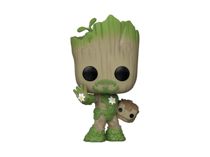 Funko pop marvel: we are groot groot como ironman 79516
