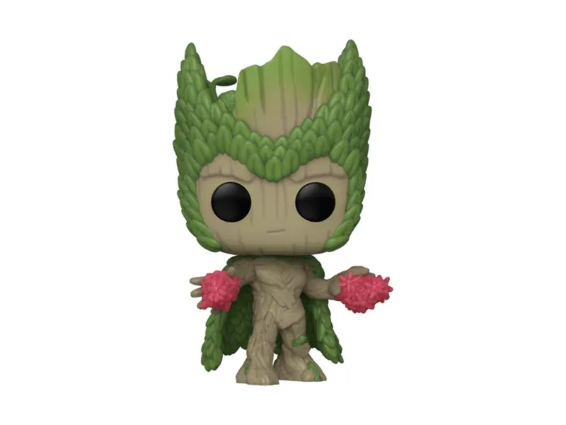 Funko pop marvel: we are groot groot como bruja escarlata 79518