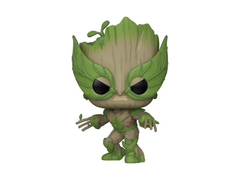 Funko pop marvel: we are groot groot como lobezno 79519