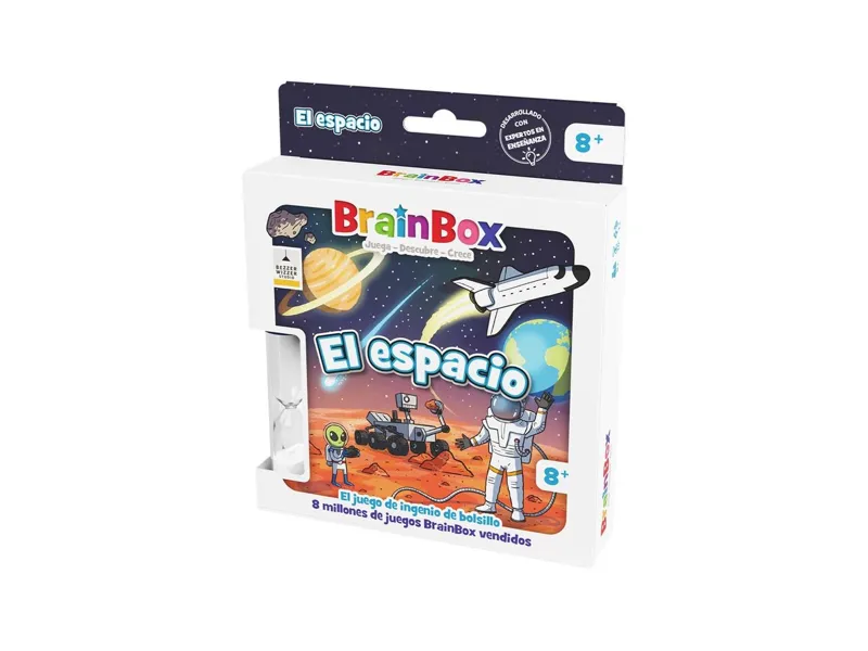 Juego de mesa brainbox pocket el espacio edad recomendada 8 años