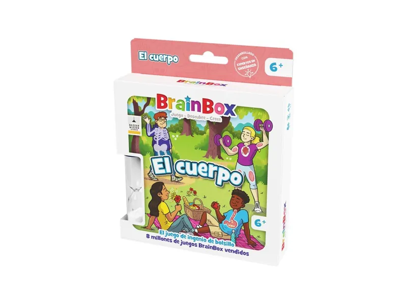 Juego de mesa brainbox pocket el cuerpo edad recomendada 6 años