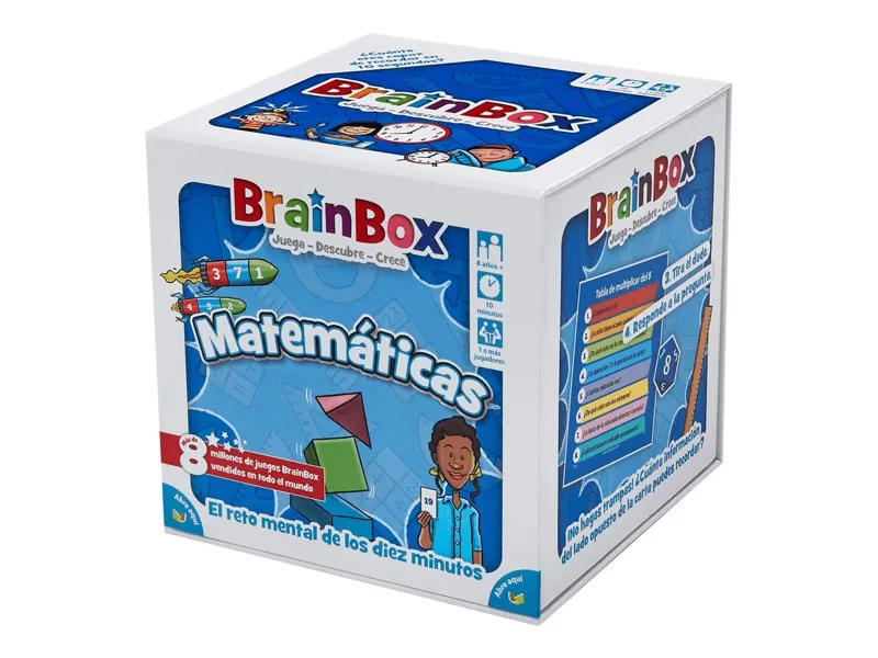 Juego de mesa brainbox matematicas edad recomendada 8 años