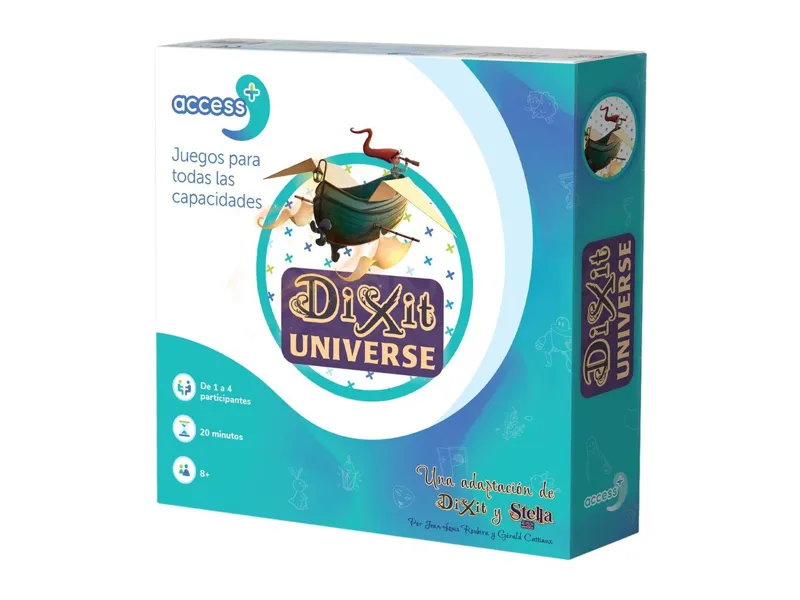 Juego de mesa dixit universe access+ edad recomendada 8 años