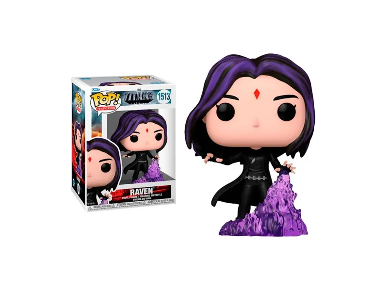 Funko pop dc comics series tv titans s1 raven 75878