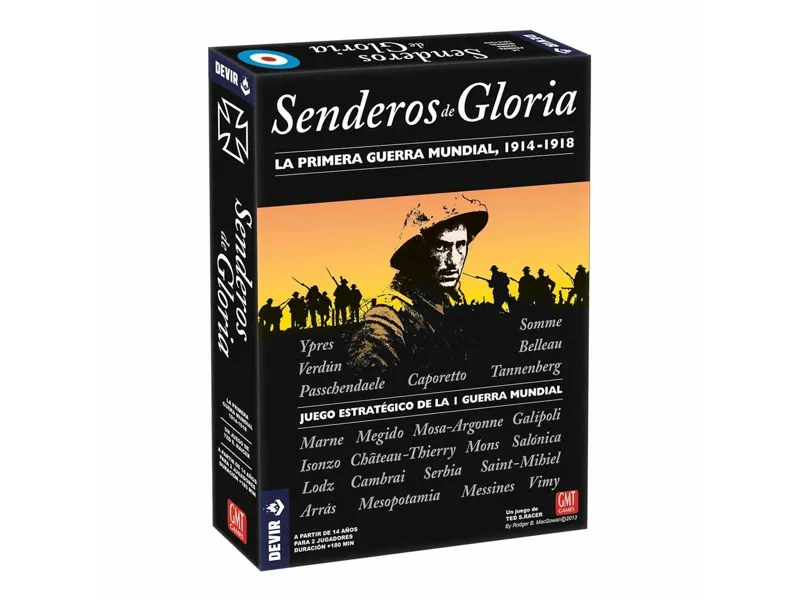 Juego de mesa devir senderos de gloria