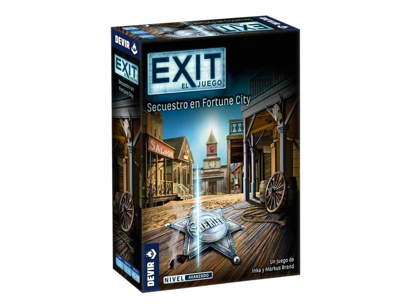 Juego de mesa devir exit secuestro en fortune city