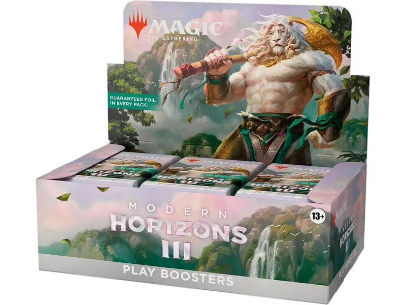 Juego de cartas magic the gathering modern horizons 3 play booster 36 unidades español
